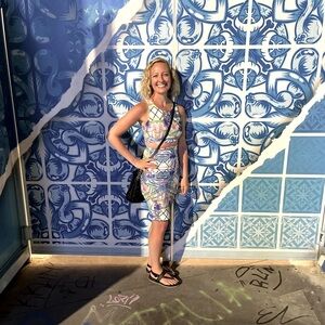 LuLu’s 2 piece floral set.